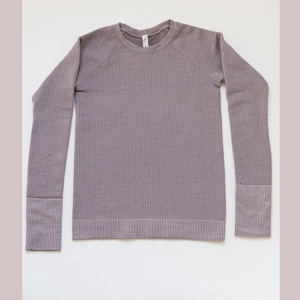 Lululemon Long Sleeve Thermal Fitted Top